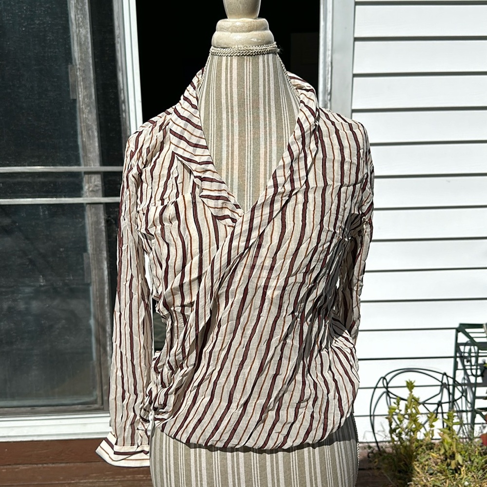 Zara silk top